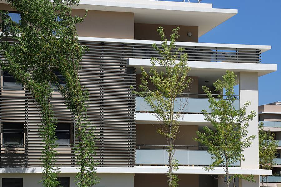 Appartements neufs La Duranne AIx espaces verts