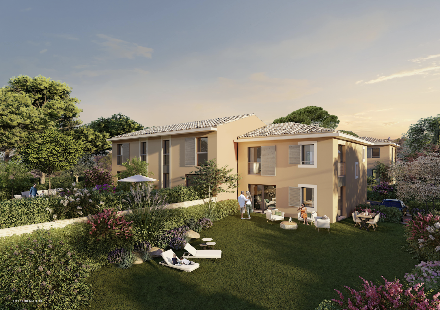 Programme résidentiel neuf à Aix-en-Provence : découvrez le Clos des Roses, une résidence moderne et élégante