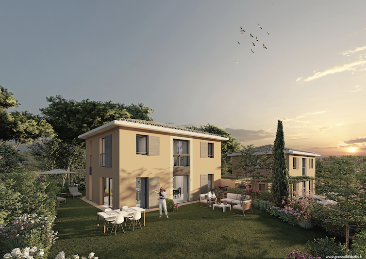 Programme résidentiel neuf à Aix-en-Provence : découvrez le Clos des Roses, une résidence moderne et élégante